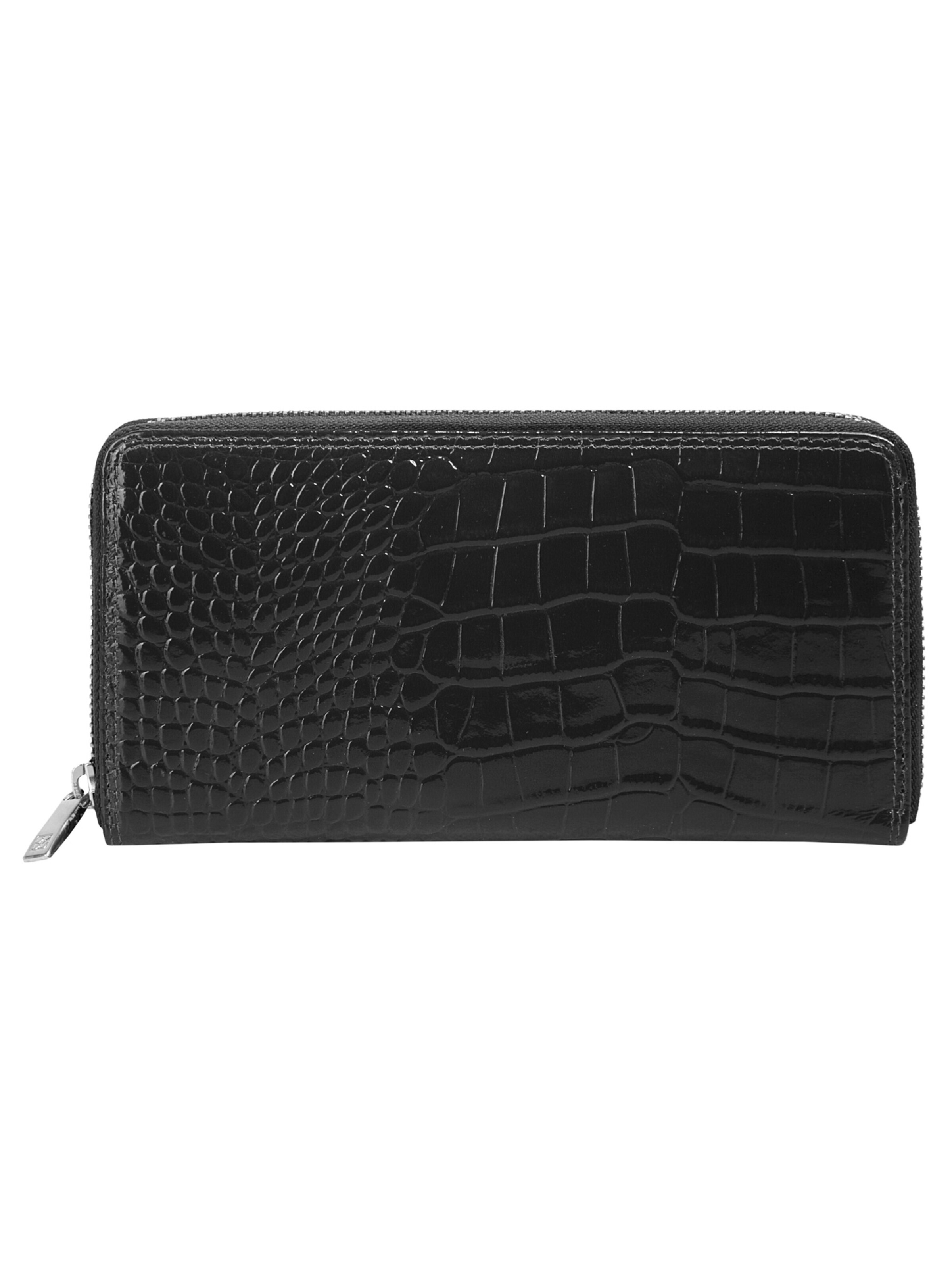 BODENSCHATZ Wallet in Black: front
