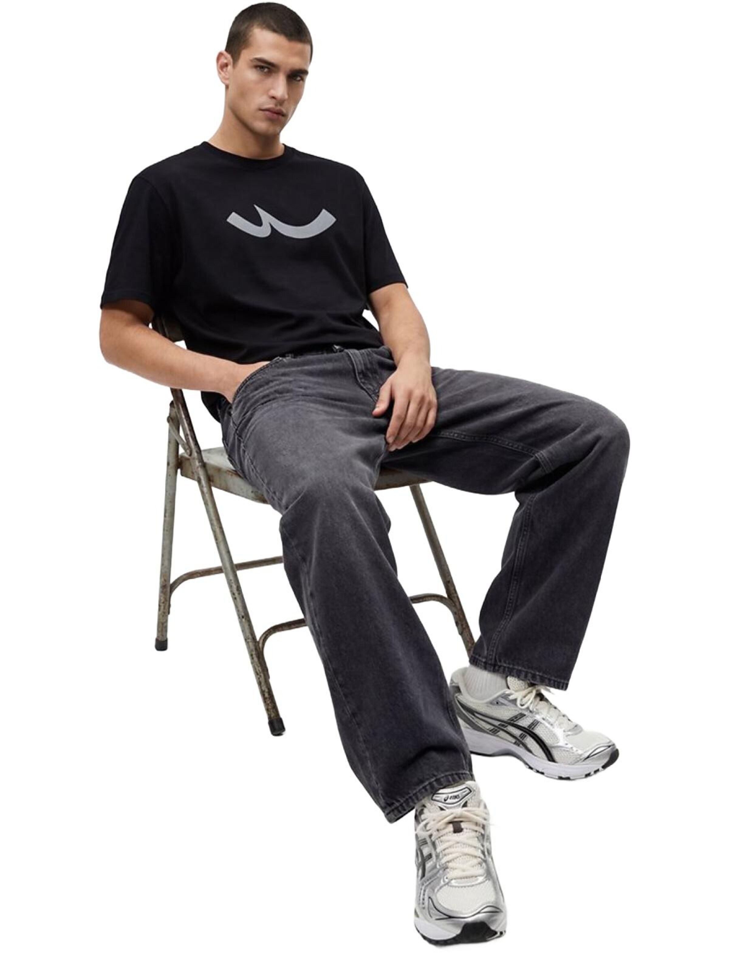 T-Shirt LTB Jeans en noir : devant