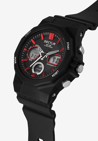 SECTOR Analog Watch in Black