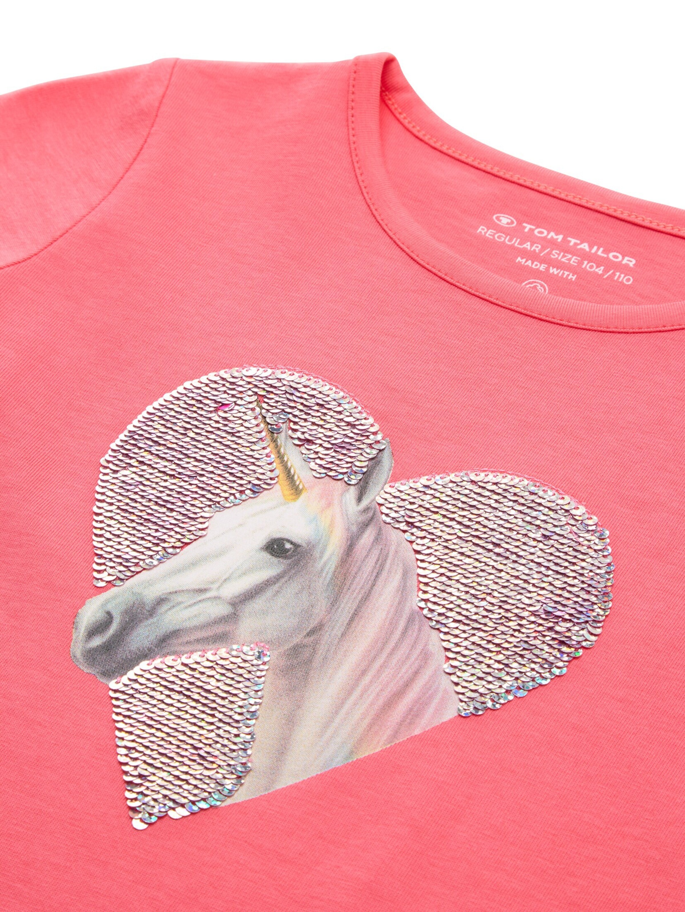 TOM TAILOR Shirt in Pink