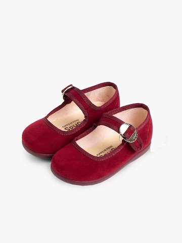 Ballerines Pisamonas en rouge