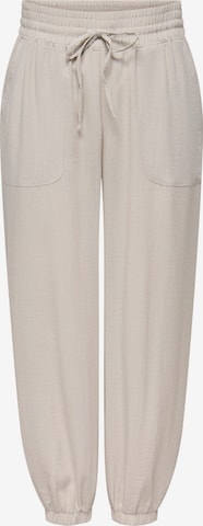 Effilé Pantalon 'ONLBolzano' ONLY en gris : devant