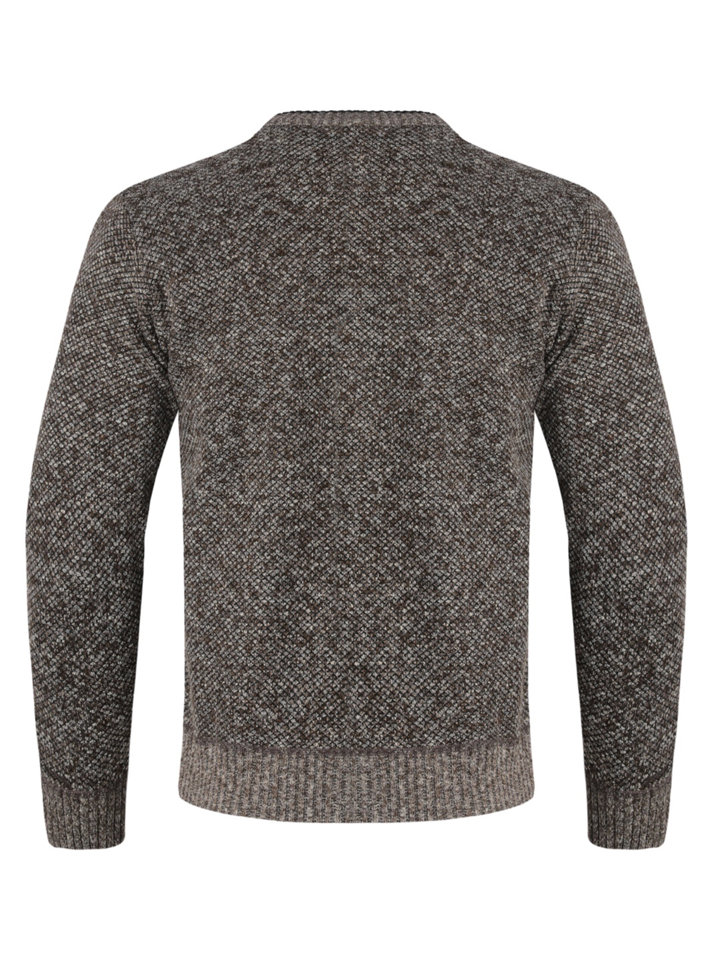 Youthup Knit Cardigan in Brown