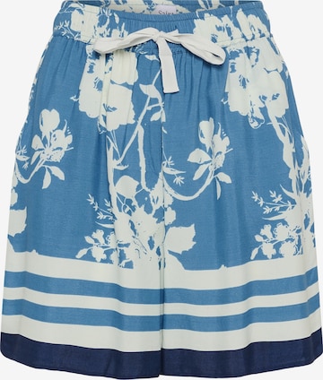 Pantalon 'RashedaSZ' SAINT TROPEZ en bleu : devant