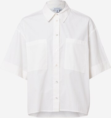 Warehouse Blouse in White: front