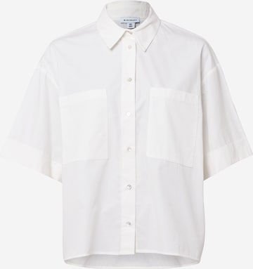 Warehouse - Blusa em branco: frente