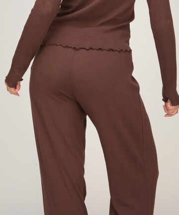 Hunkemöller Pyjamabroek in Bruin