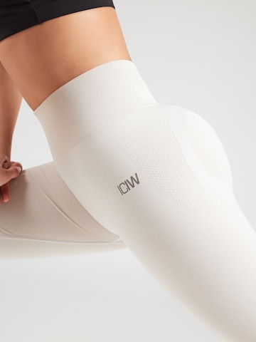 ICANIWILL Skinny Sports trousers in White