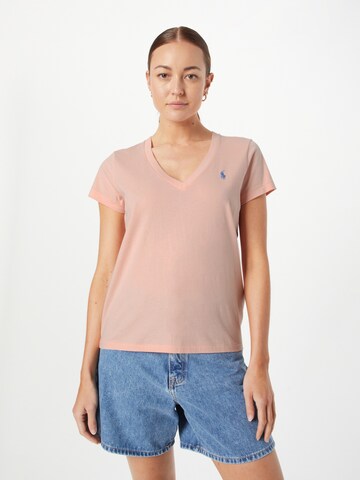 Maglietta di Polo Ralph Lauren in rosa: frontale