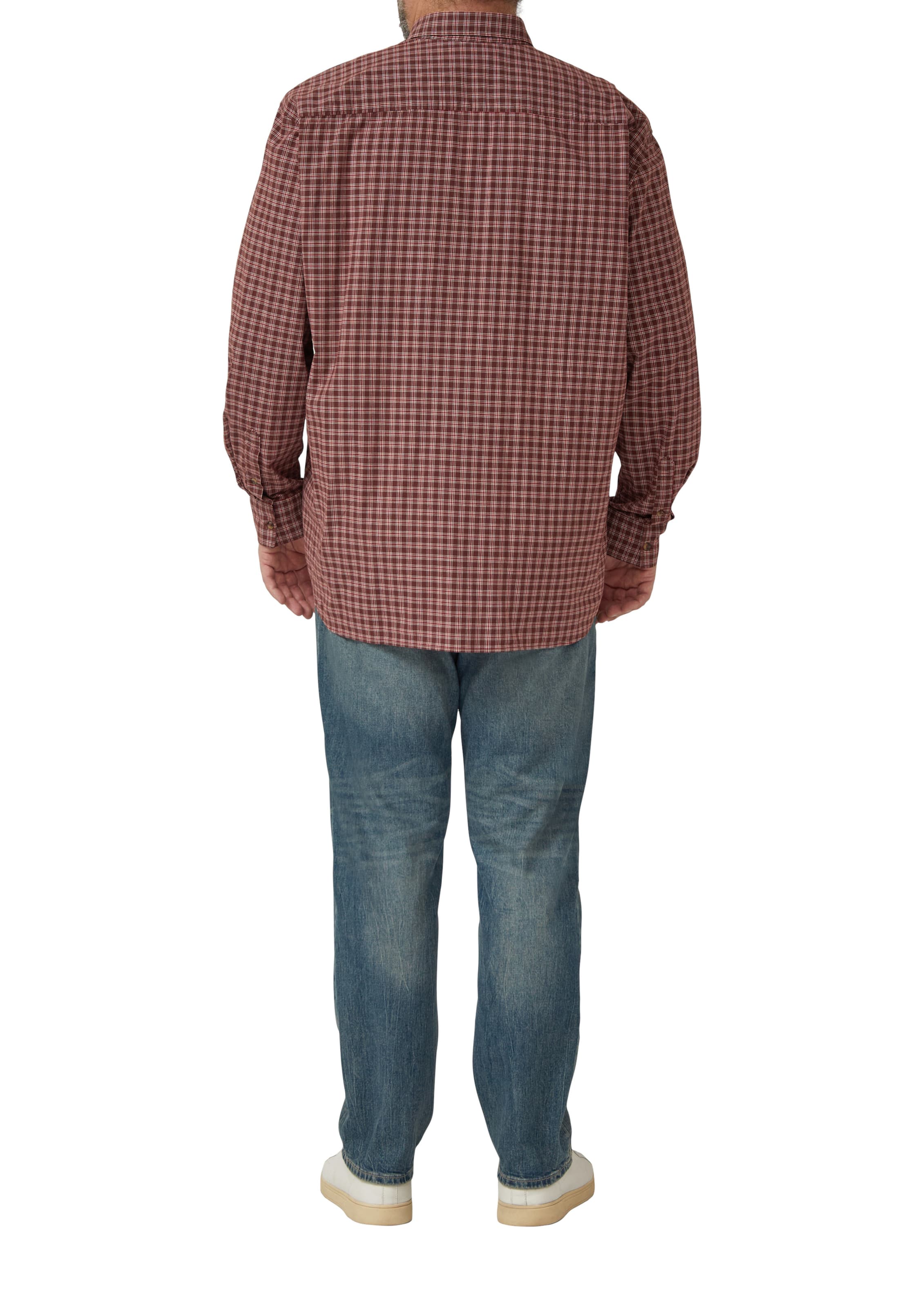 s.Oliver Men Big Sizes Regular Fit Hemd in Rot