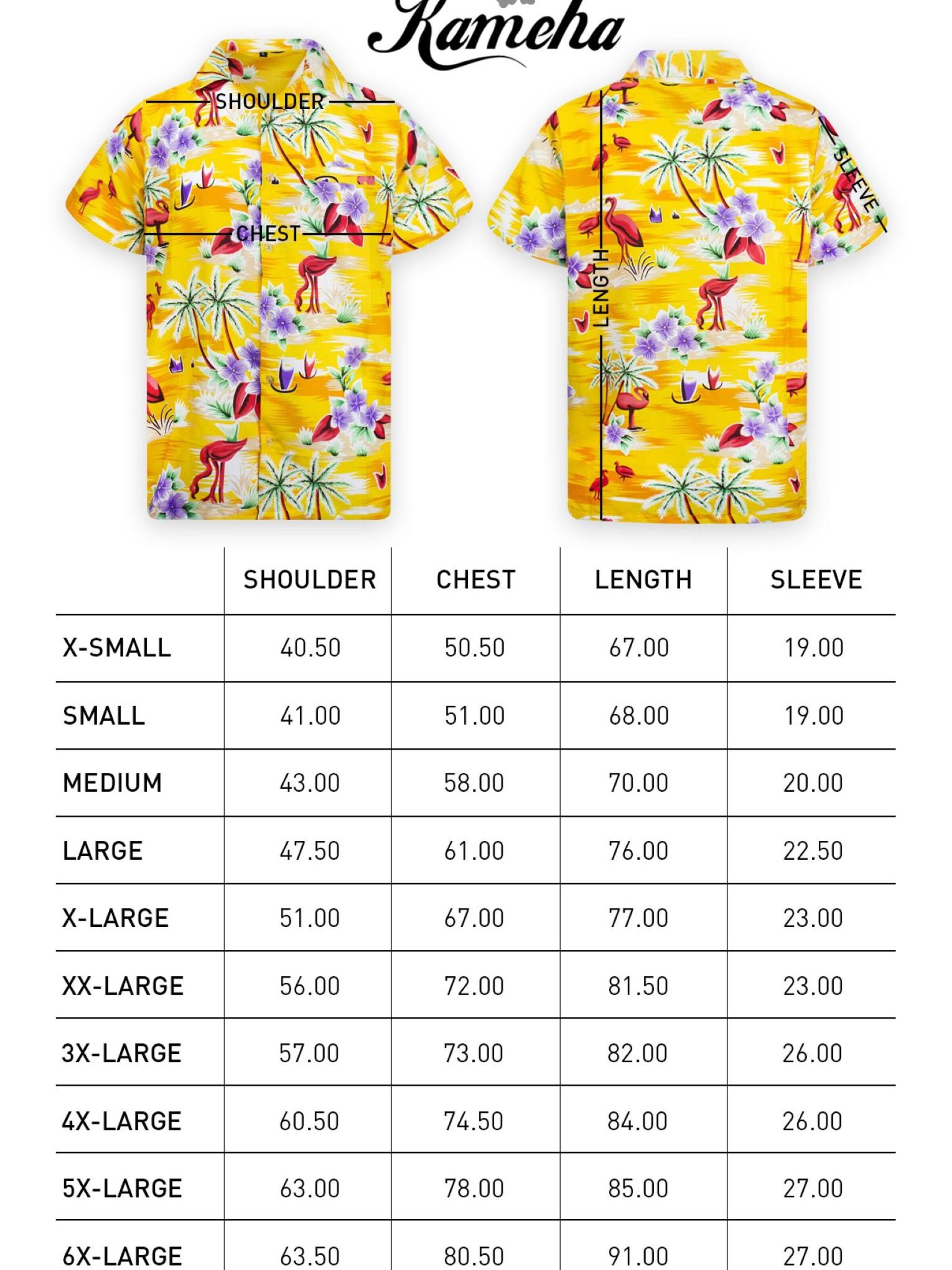 King Kameha - Camiseta 'Flamingos' en amarillo