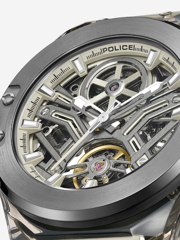 POLICE Analoog horloge ' Cyclone ' in Grijs