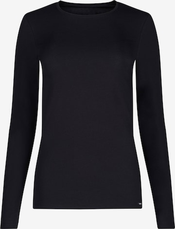 Skiny Shirt in Schwarz: predná strana