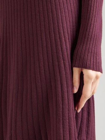 VERO MODA Πλεκτό φόρεμα 'VMNANCY' σε κόκκινο