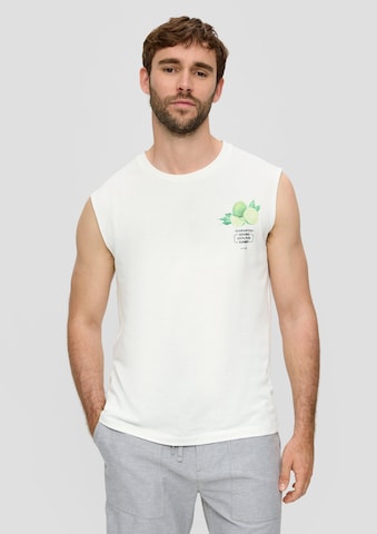s.Oliver Shirt in Weiß: Vorderseite