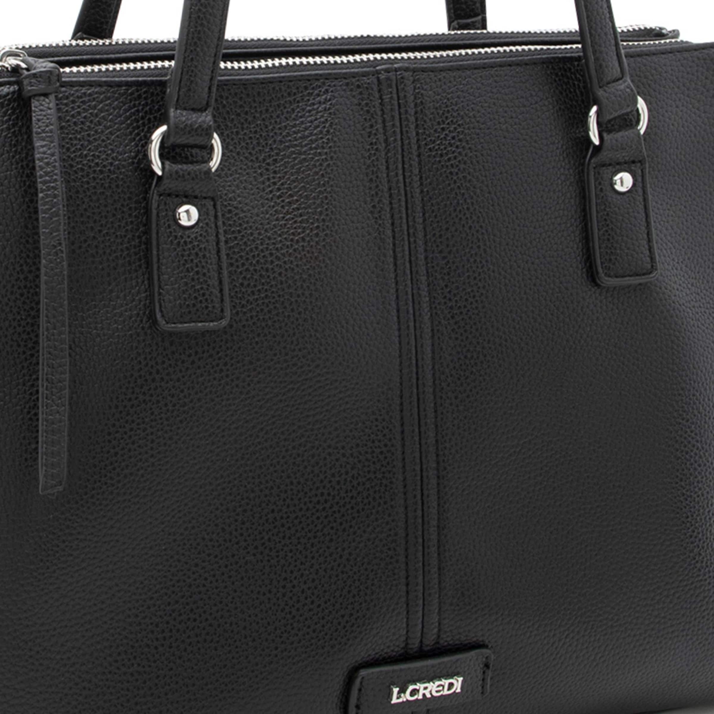 Shopper 'Rachida' di L.CREDI in nero