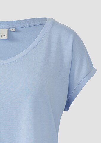 QS Shirt in Blauw