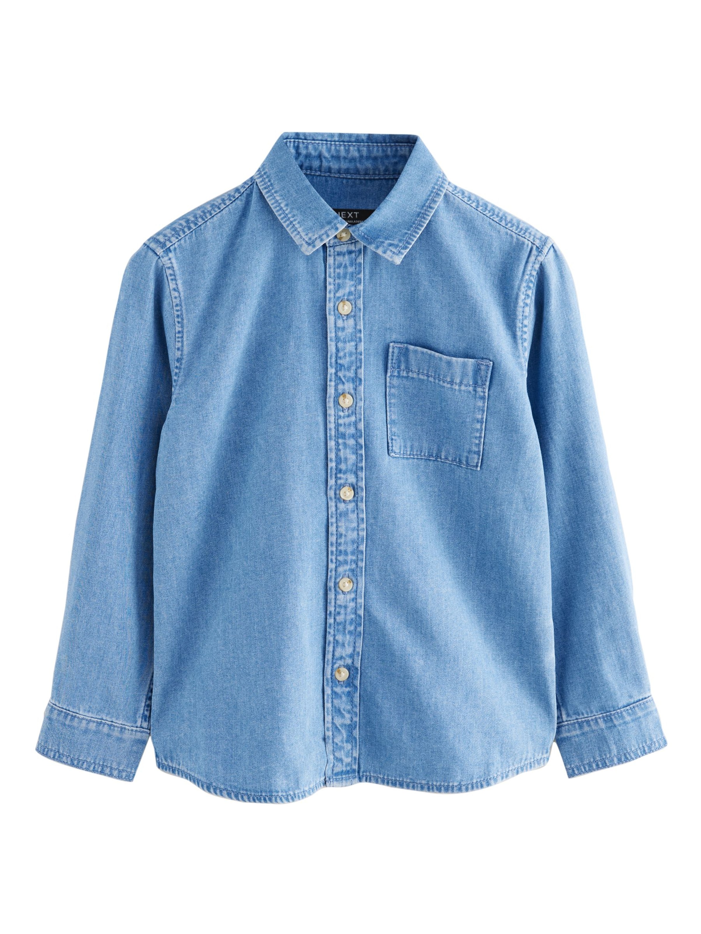 Regular fit Cămașă de la Next pe albastru: față