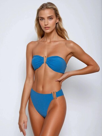 Bandeau Bikini Flavia Valentini en bleu