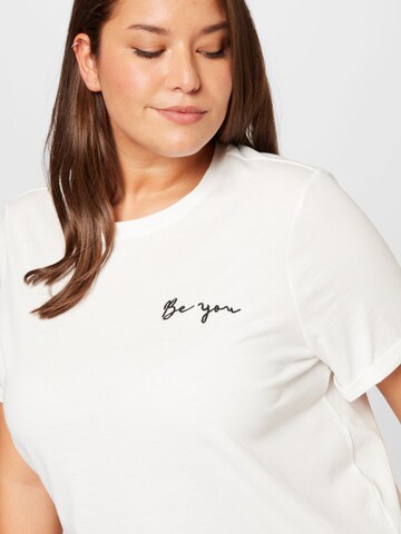 EVOKED - Camisa 'BE YOU' em branco