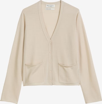Marc O'Polo Knit cardigan in Beige: front