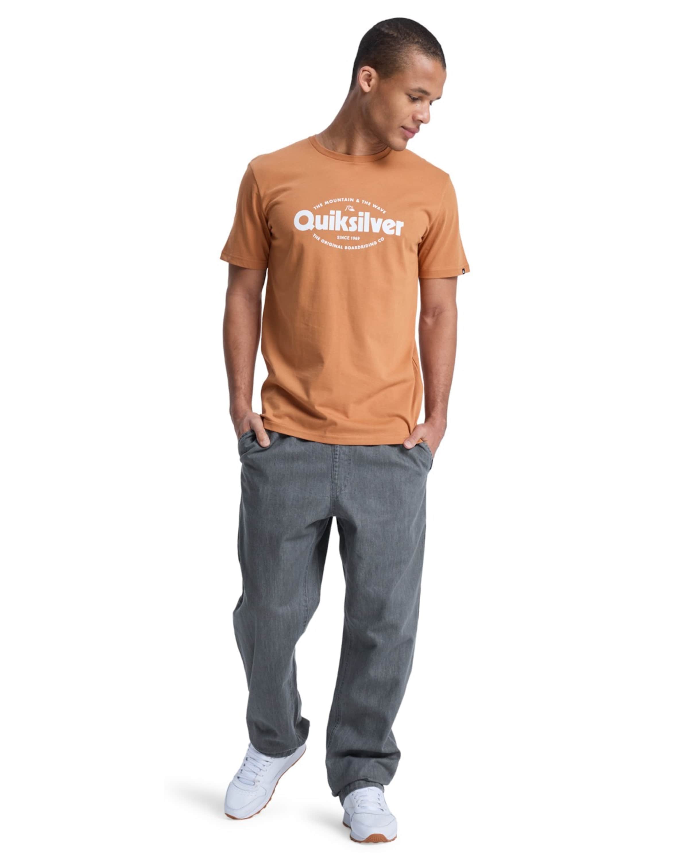 QUIKSILVER Loosefit Jeans in Grau