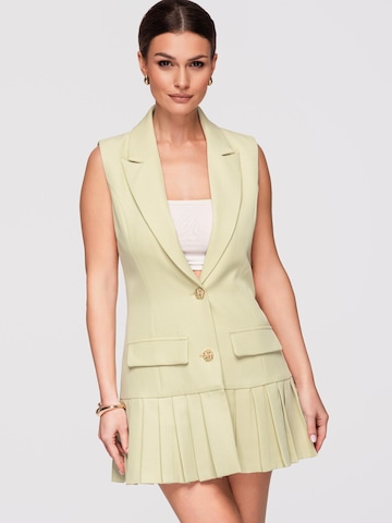 Robe de soirée Ombre en vert : devant