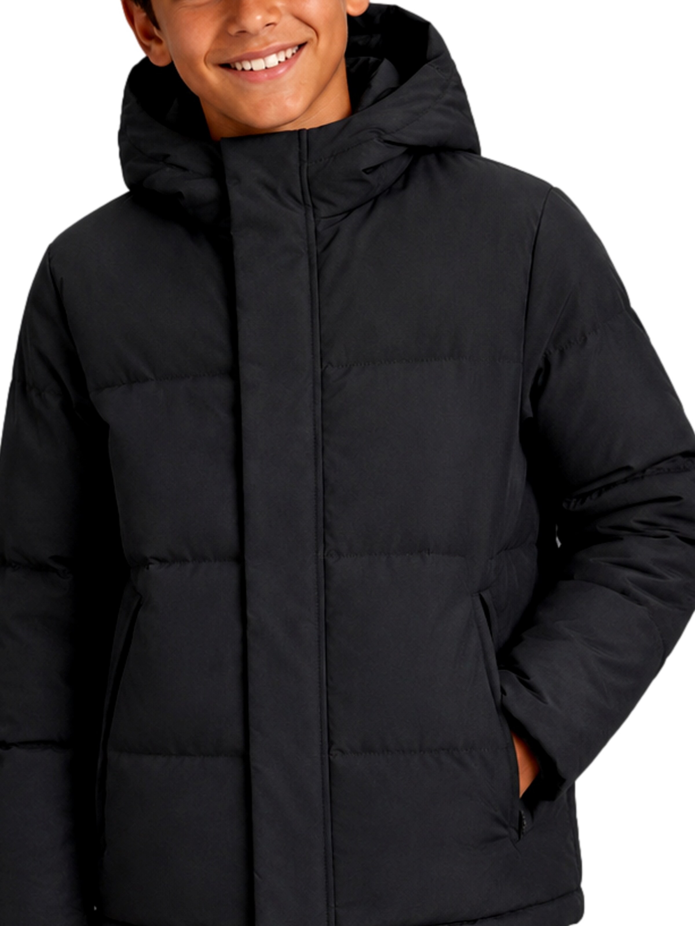 Giacca invernale 'JJESoho' di Jack & Jones Junior in nero