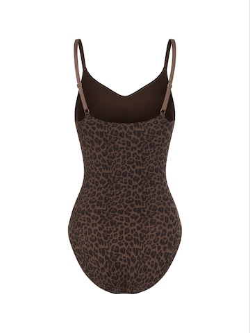Body modelant 'Bodysuit Sculpting Shapewear mit Slip' cfab en marron