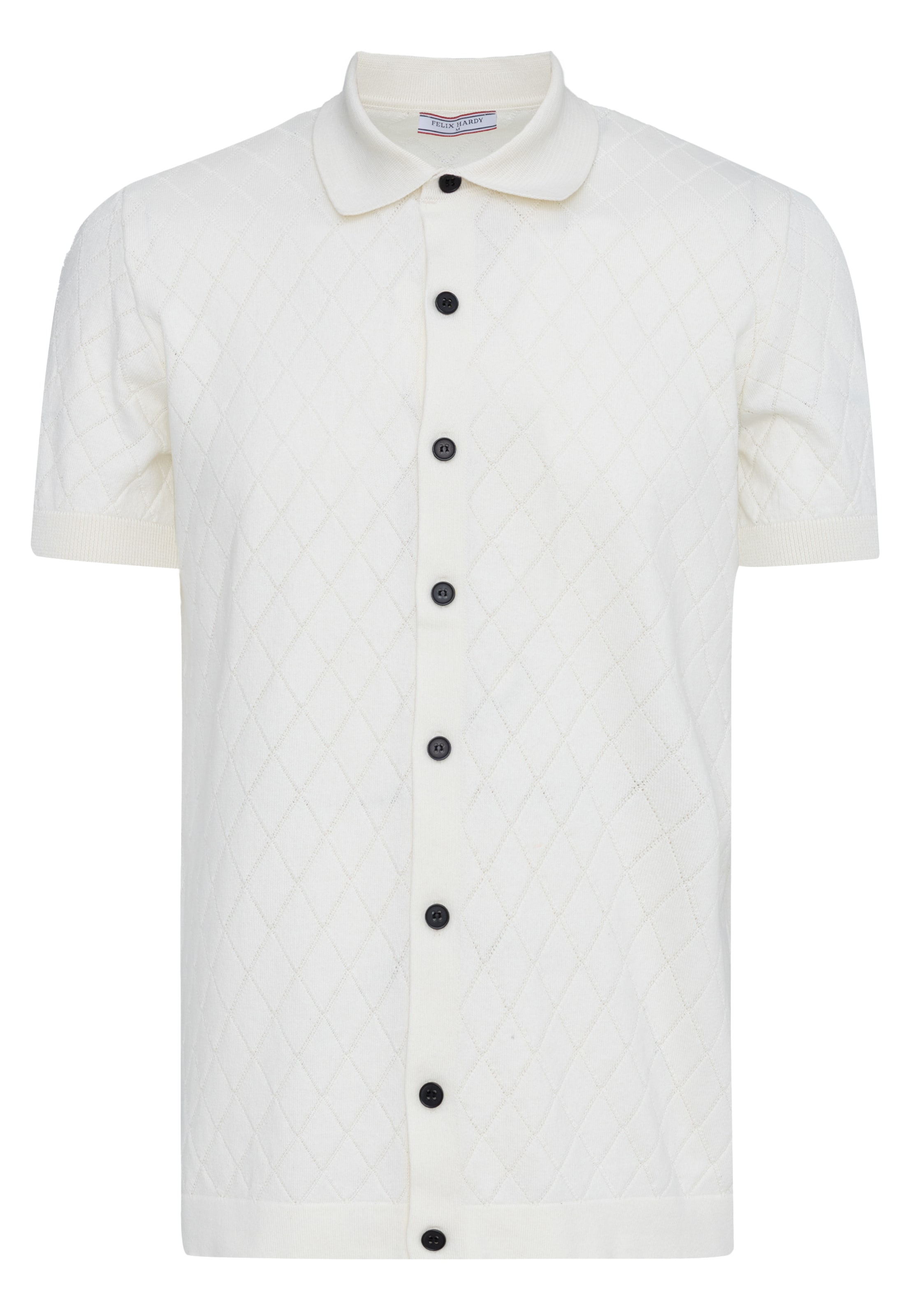 Vestes en maille Felix Hardy en blanc : devant