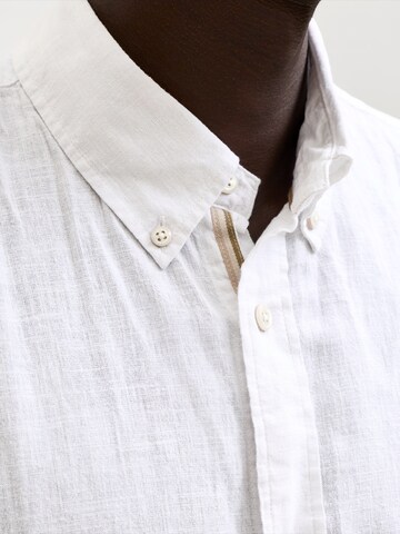 JACK & JONES Regular Fit Hemd 'JPRBLUSUMMER' in Weiß