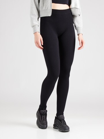 Noisy may Skinny Leggings 'NMSOFINA' in Zwart: voorkant