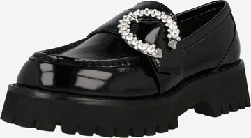 Jeffrey Campbell Slipper 'Recess-O' in Schwarz: predná strana