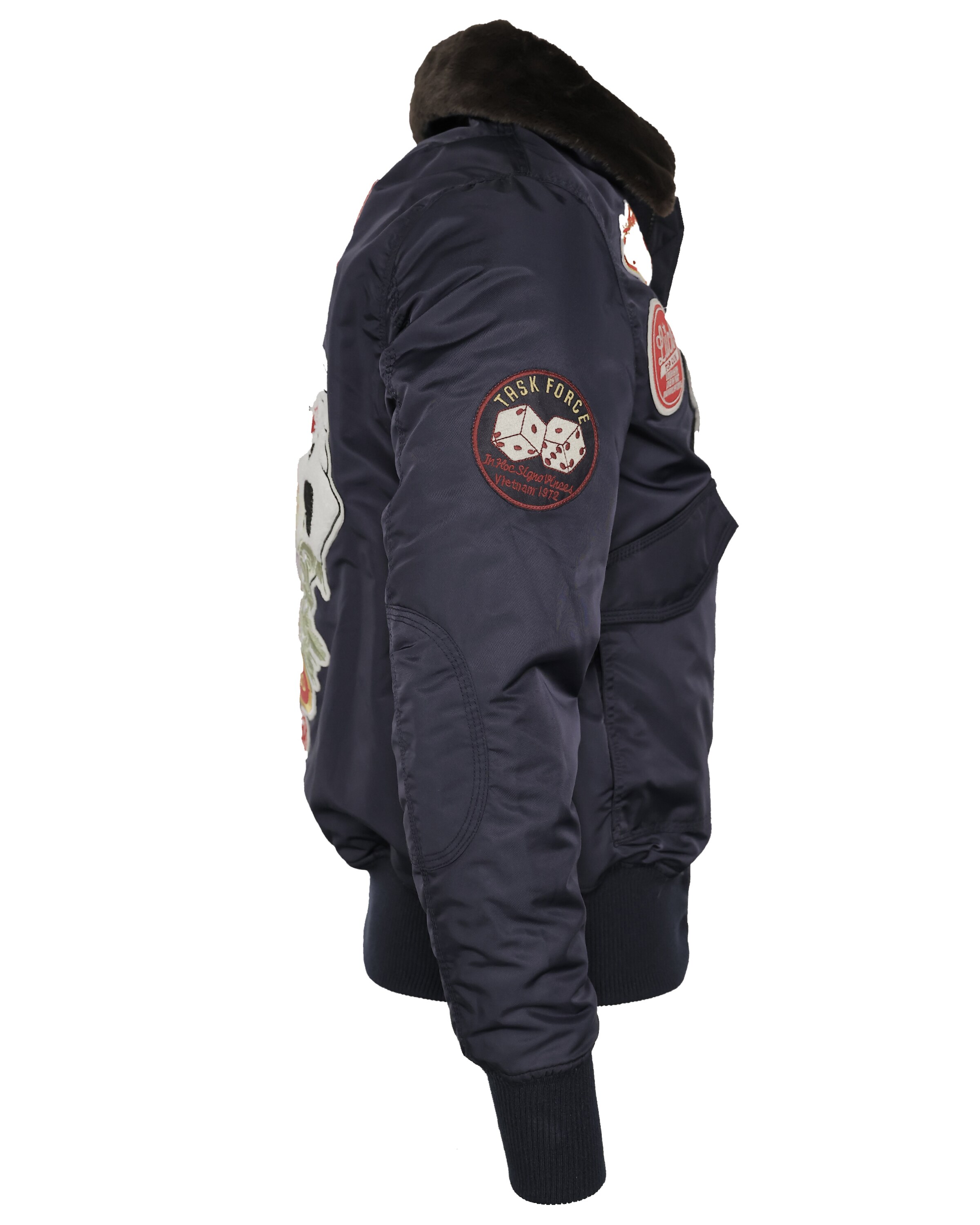 TOP GUN Bomberjacke ' TG20213032 ' in Blau