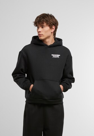 MT Upscale Sweatshirt 'Ghetto De France' in Black