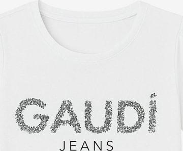 Maglietta di GAUDÌ in bianco: frontale