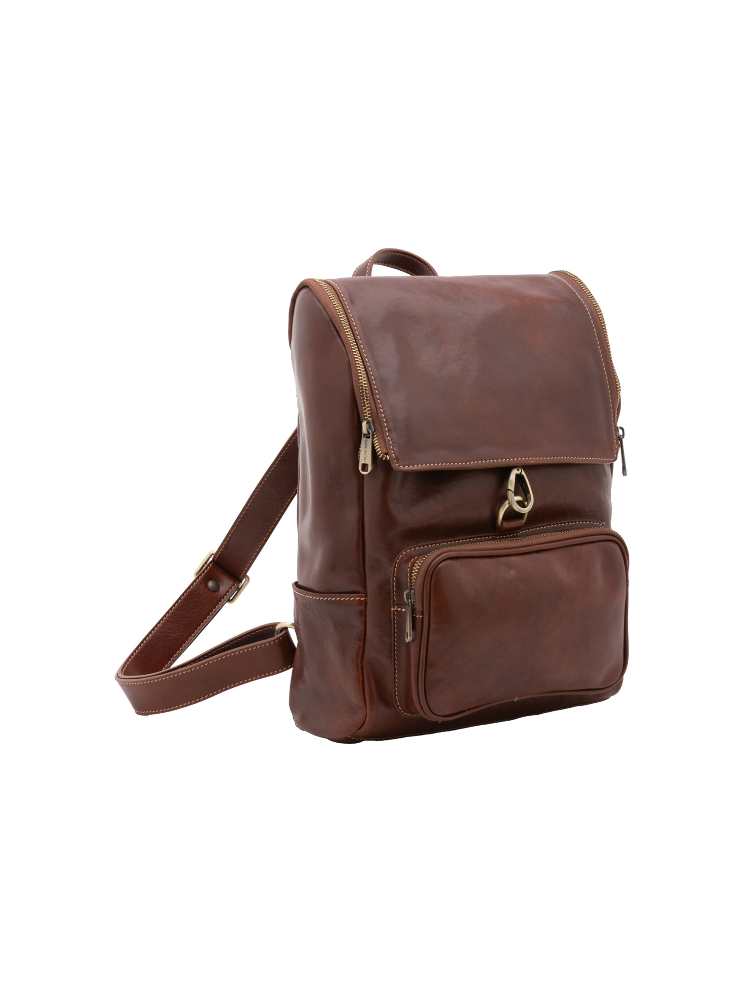 Viola Castellani Rugzak in Bruin: voorkant