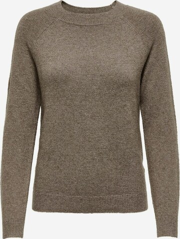 ONLY Sweater 'RICA' in Brown: front