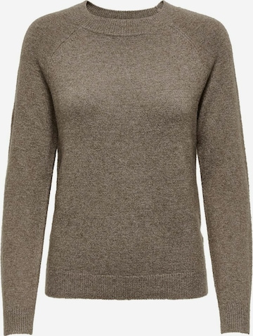 ONLY Sweater 'RICA' in Brown: front