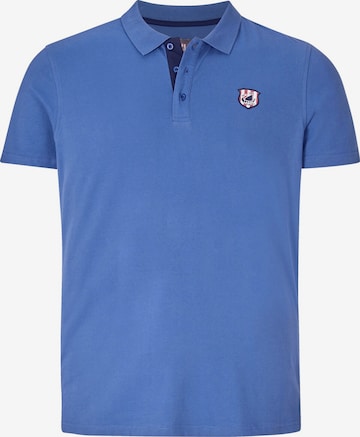 Jan Vanderstorm Shirt ' Nisse ' in Blauw: voorkant