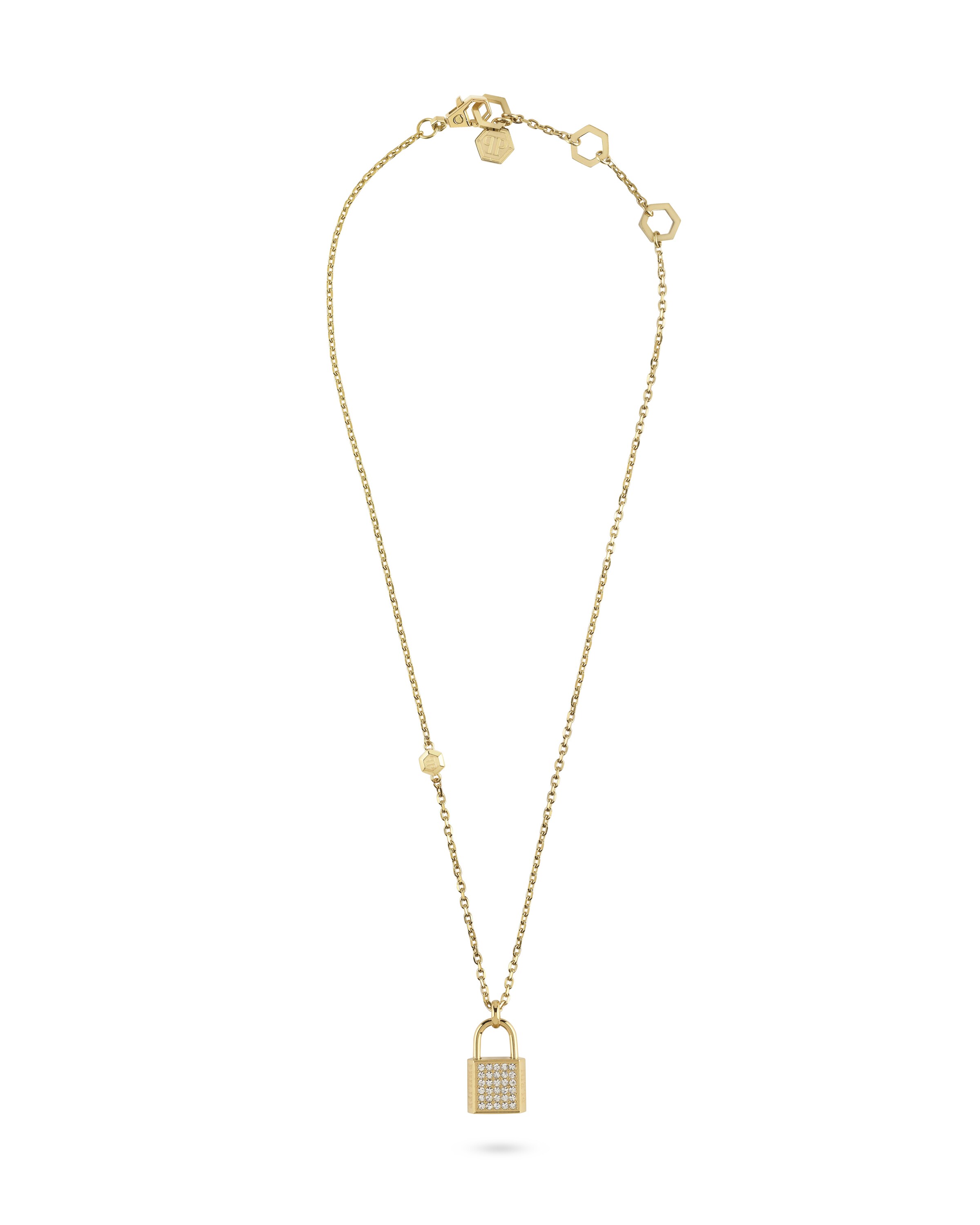 Chaîne 'VALENTINE' Philipp Plein Jewellery en or : devant