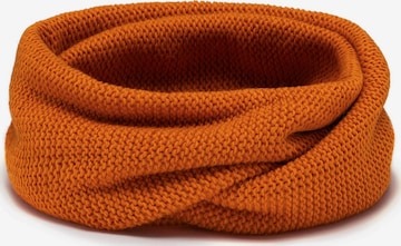 Écharpe tube '7103' Vivisence en orange : devant