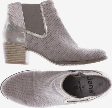 JANA Dress Boots in 38 in Grey: front