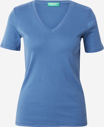 T-shirt UNITED COLORS OF BENETTON en bleu : devant