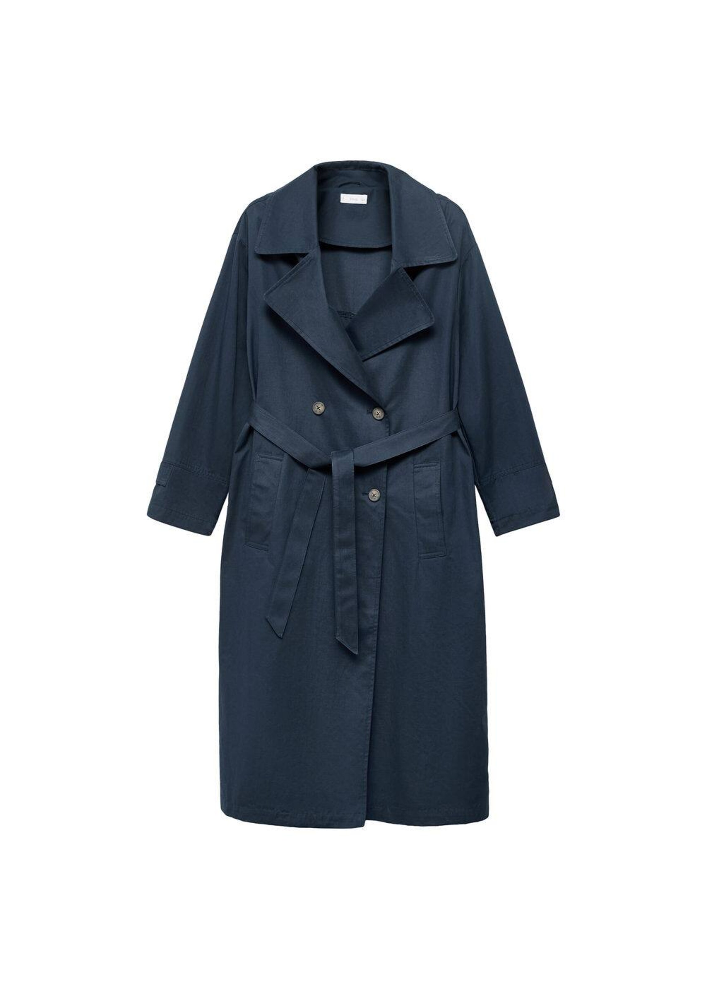 MANGO TEEN Mantel in Blau: Vorderseite