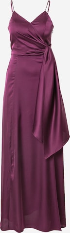 Chi Chi London Evening Dress 'Jenina' in Purple: front