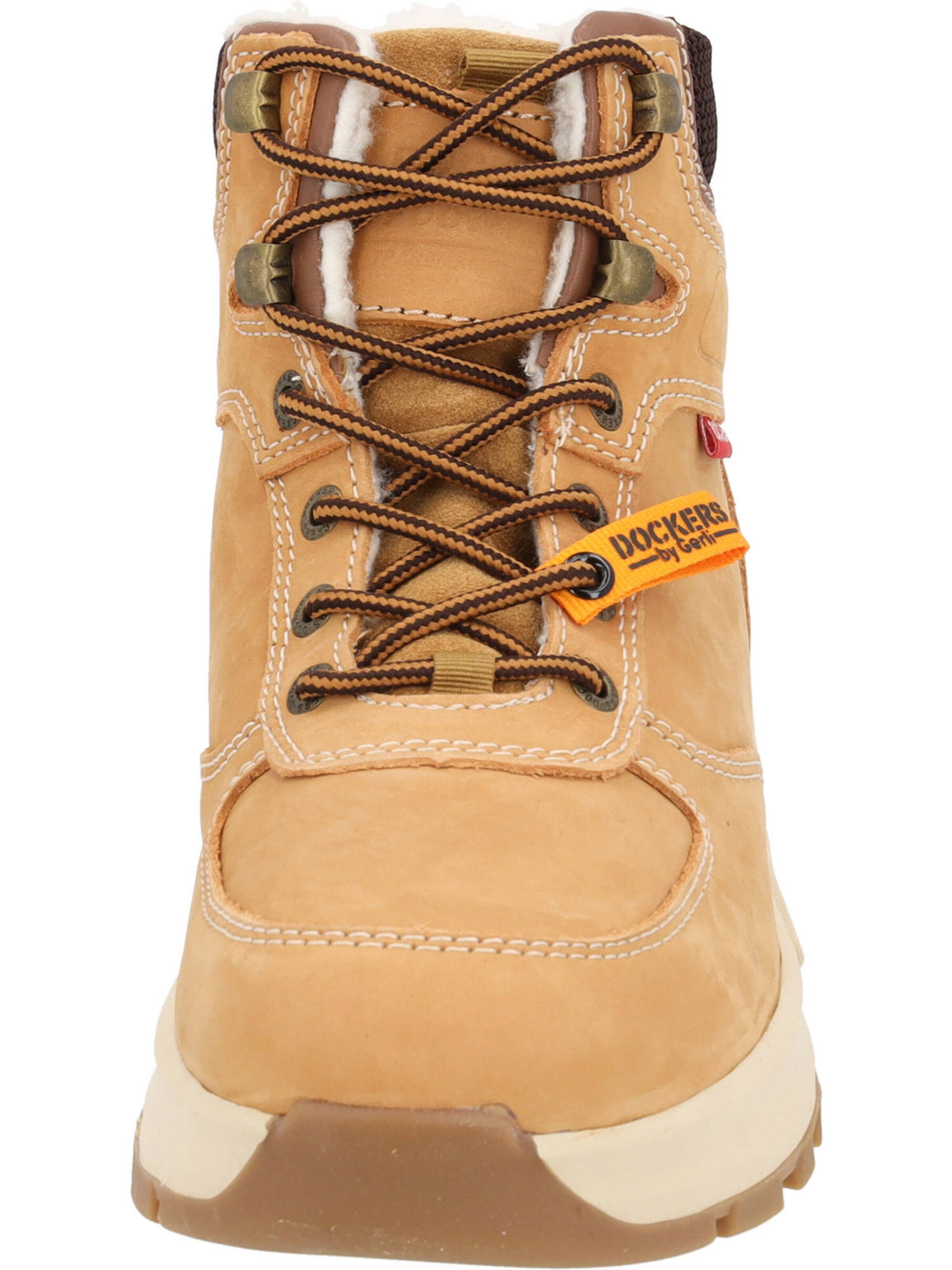 Boots stringati di Dockers by Gerli in beige