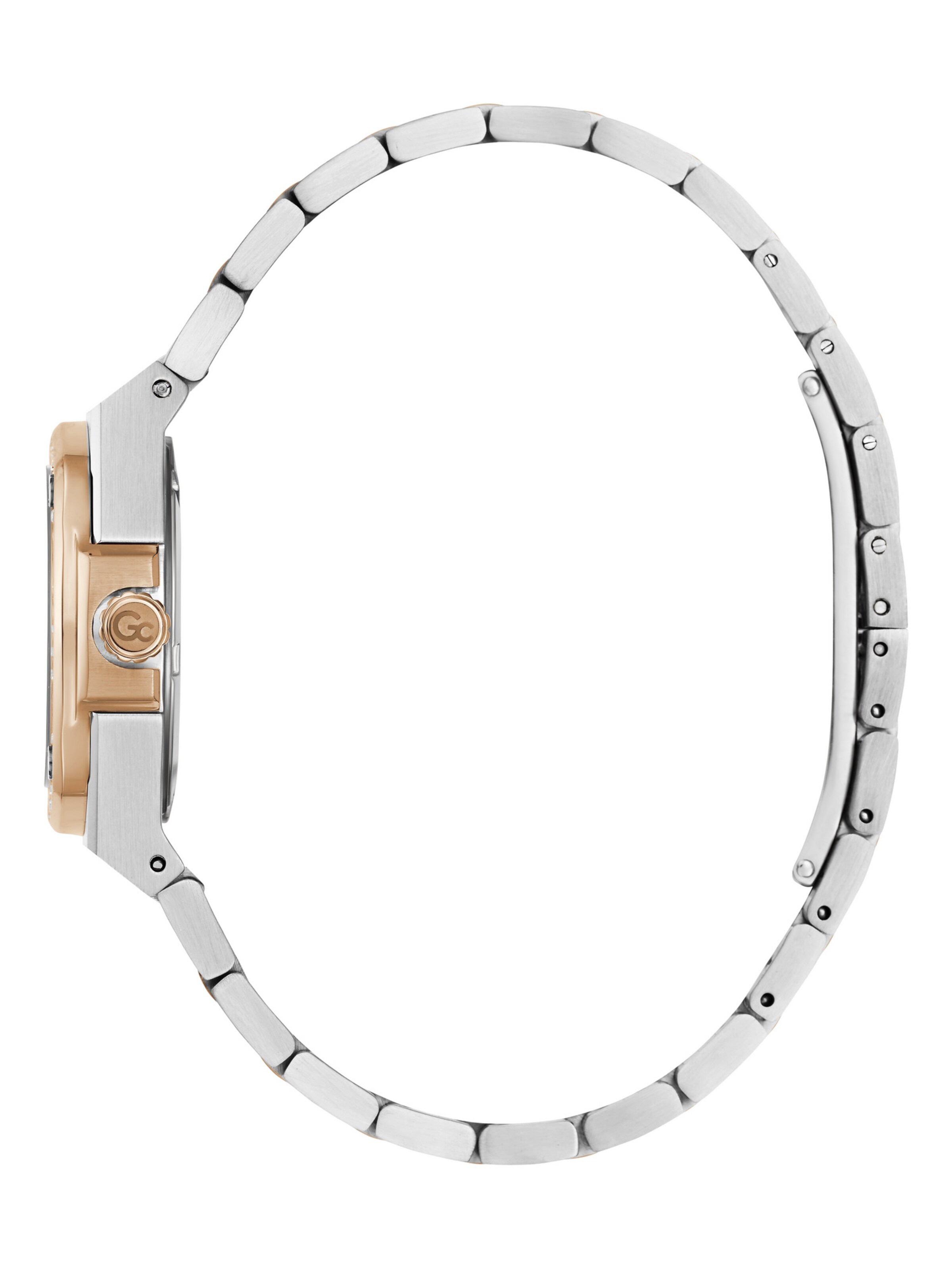 Gc Analoguhr 'Coussin' in Silber