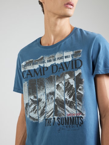 CAMP DAVID Shirt in Blue
