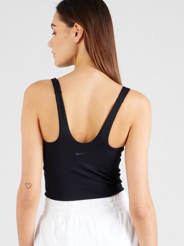 NIKE Bustier Urheilurintaliivit 'ALATE' värissä musta